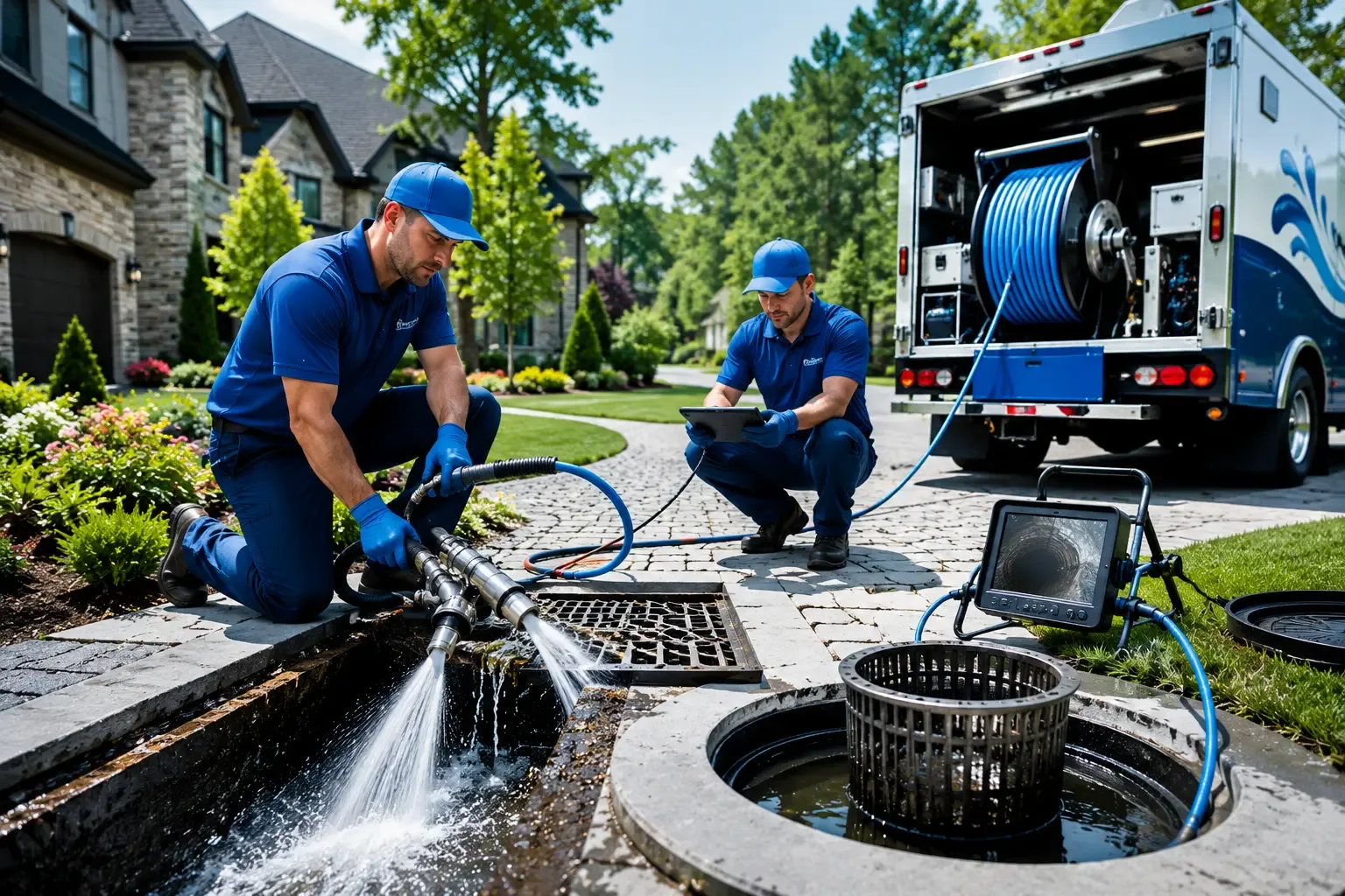 Local outdoor drain cleaning professionals in Shelby, IN