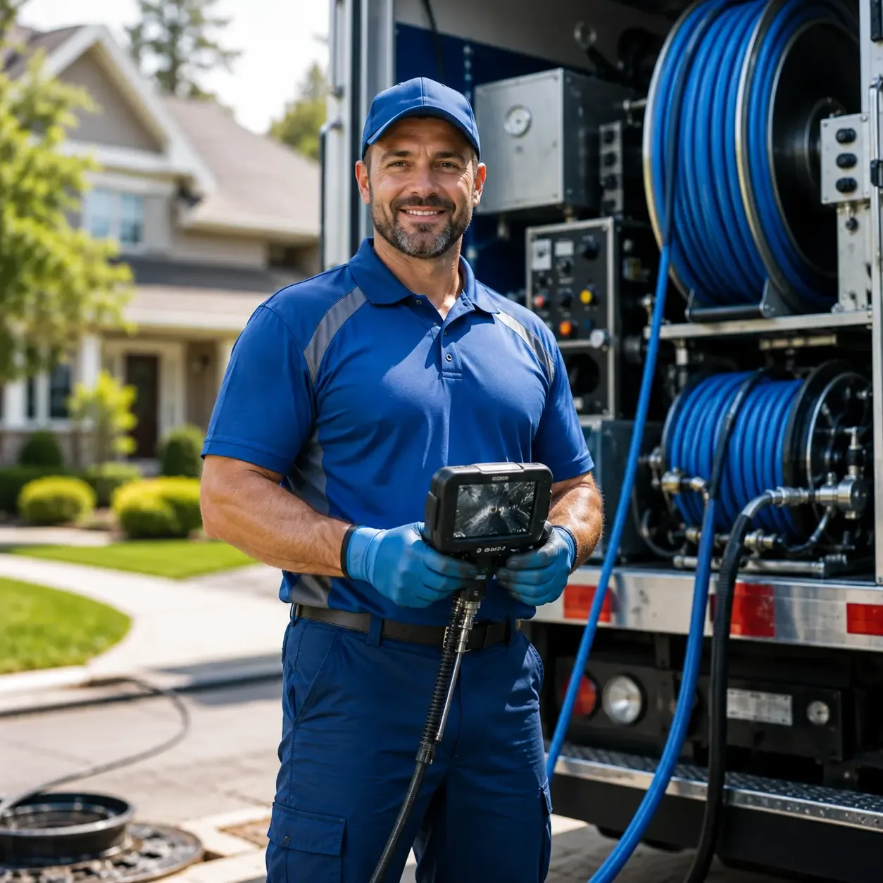 Local outdoor drain cleaning specialists in Shelby, IN